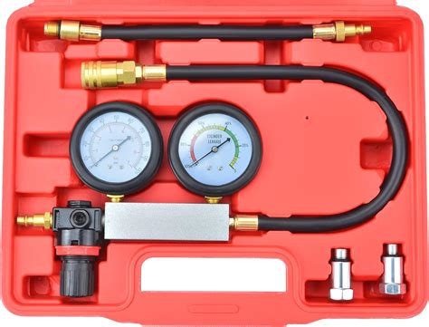 compression tester for leakdown test|cylinder leak down tester auto zone.